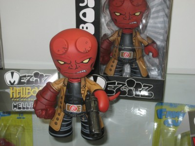 Hellboy toy by Mezco at the Toy Fair 2010