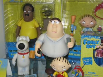 Family Guy toys by Mezco at the Toy Fair 2010