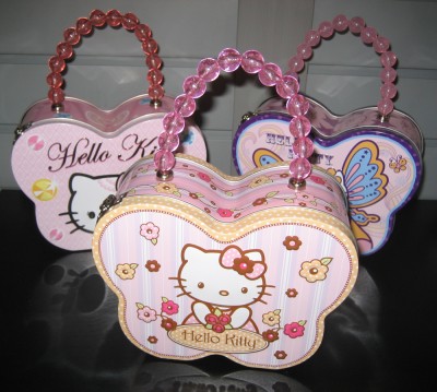 Hello Kitty lunch boxes by Tin Box Company