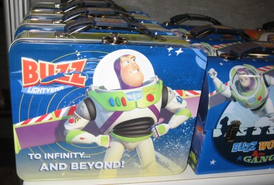 Buzz Lightyear lunch boxes by Tin Box Company