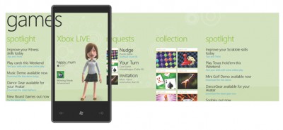 Windows Phone 7 Interface