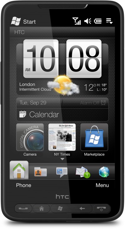 HTC HD2, Available in the United States in early 2010