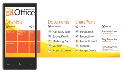 Windows Phone 7 Interface for Office