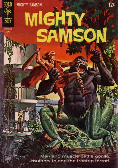 Mighty Samson cover illustration
