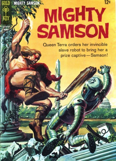 Mighty Samson cover illustration