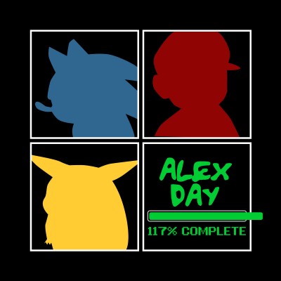 Alex Day 117% Complete