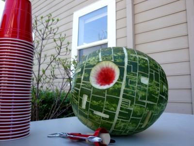 Death Star Watermelon