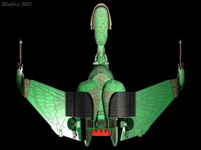 Virtual Lego Klingon Bird of Prey by Kevin J. Walter