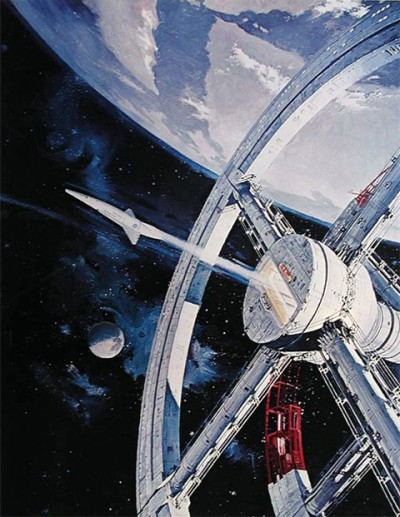 Robert McCall illustration for the film 2001: A Space Odyssey