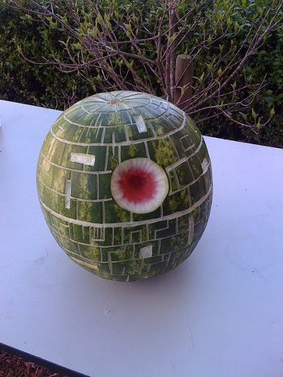 Watermelon Death Star