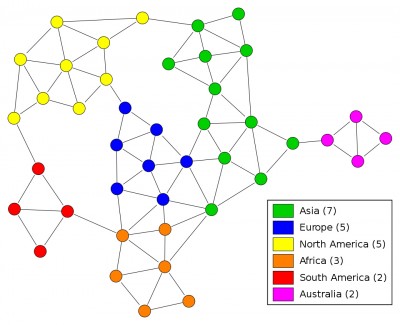 Territory connections in Risk! Territory connections in Risk!
