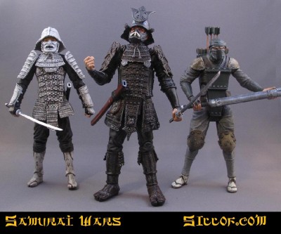 Siloff Samurai Wars Customs - villains