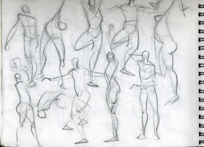 Gesture Drawings by the Don Low