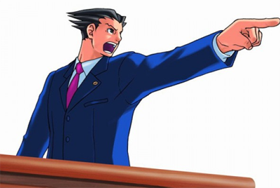 Phoenix Wright for Nintendo 3DS: It's like he's yelling objection RIGHT AT ME!