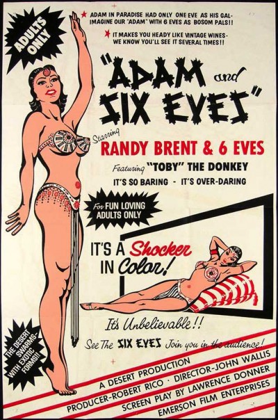 Adam and Six Eves poster (1962)