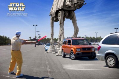 Disney's Star Wars Ads - AT-AT