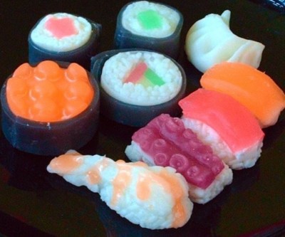 Ultra Realistic Sushi Lover Deluxe Soaps Gift Set (Wasabi scented) Ultra Realistic Sushi Lover Deluxe Soaps Gift Set (Wasabi scented)