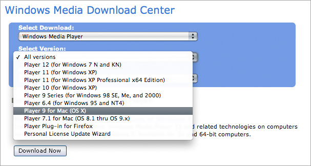 Download Windows Media Player 11 Cho Win 7 64 Bit