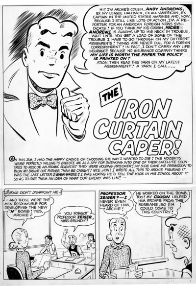 Iron Curtain Caper: Archie Comics