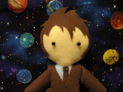 David Tennant crafted doll