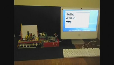 Lego felt tip printer 2