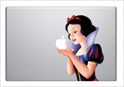 Snow White macbook laptop Skin Decal