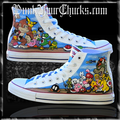 Character Shoes on Nintendo Character Shoes