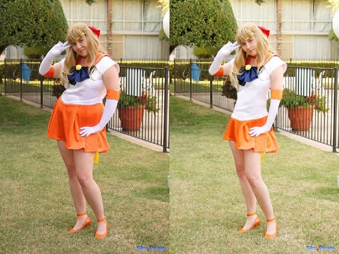 Cosplayers Before and After Photoshop Posted by Michael Pinto on Jul 11 