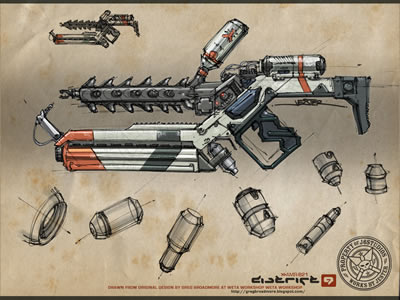 District 9 Gun design