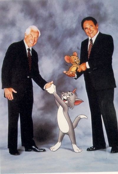 William Hanna and Joseph Barbera (and Tom and Jerry)