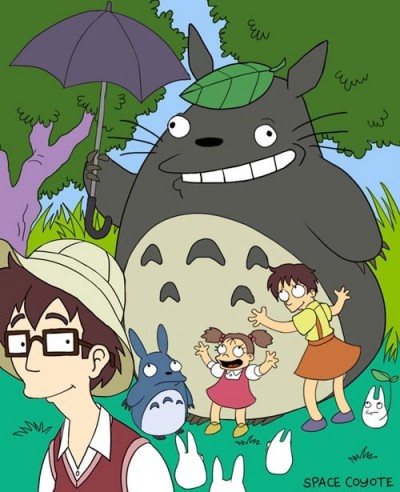 Simpsons meet Totoro アメリカ版トトロ Simpsons meet Totoro アメリカ版トトロ