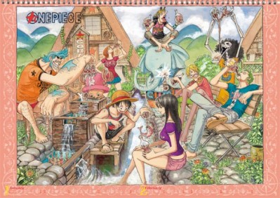 Eiichiro Oda "ONE PIECE" Calendar