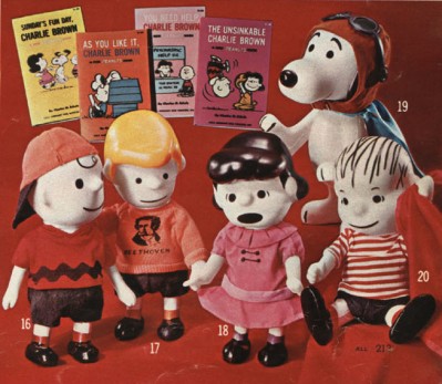 Vintage Peanuts Toys from 1968