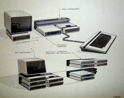 Atari "Bus Bar" concept art