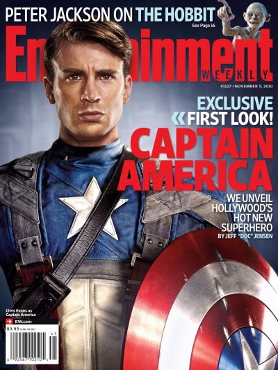Captain America magazine cover