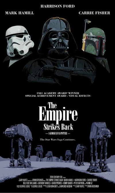 Empire Strikes Back alt poster