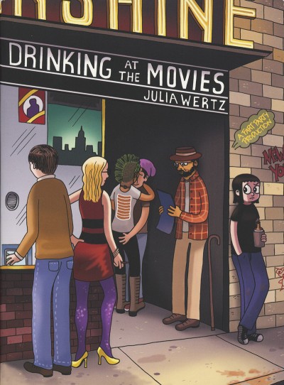 Drinking at the Movies by Julia Wertz - Cover Illustration