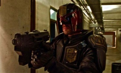 Karl Urban as Judge Dredd