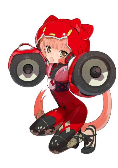 Vocaloid2 Hello Kitty Illustration