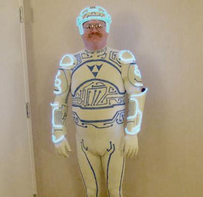 Tron Costume Guy