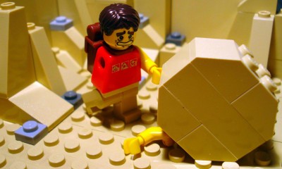 127 Hours in Lego form