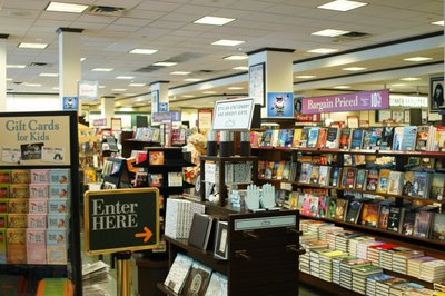 Barnes and Noble inside