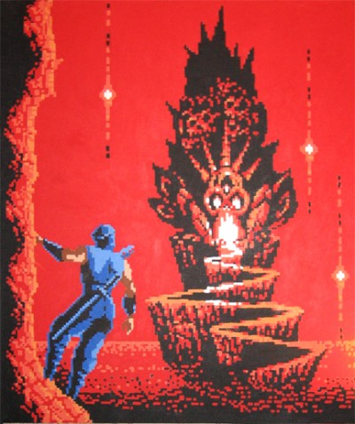 Ninja Gaiden Painting