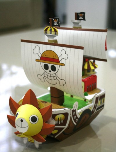 One Piece paper Pirate Ship