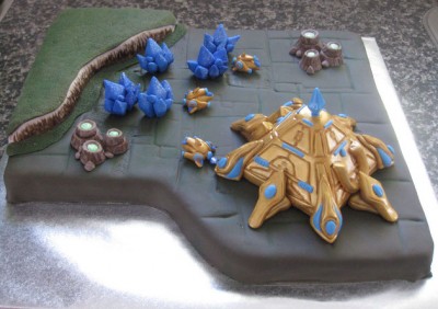 Starcraft 2 cake