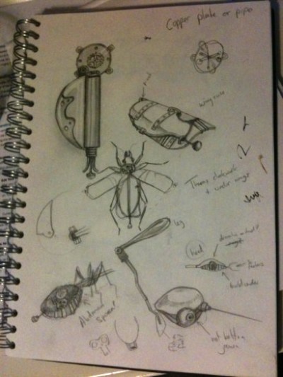 dragonfly wings drawings. Tom#39;s Steampunk drawings