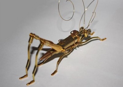 Steampunk Grasshopper