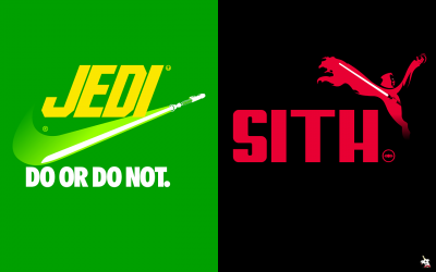 Jedi/Sith Brand Logos