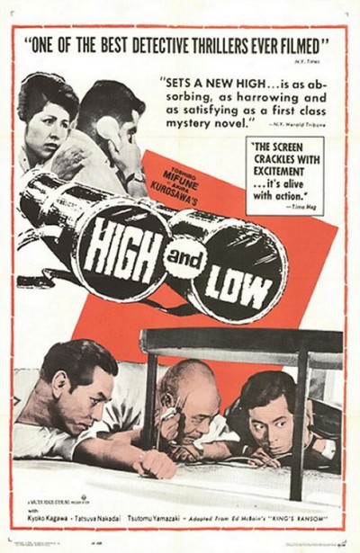 Kurosawa's High and Low poster