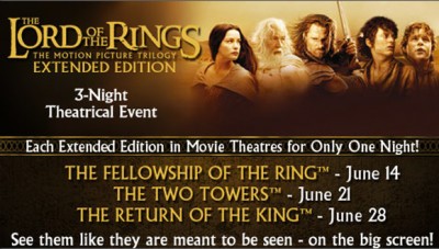 Lord of the Rings Fathom Event